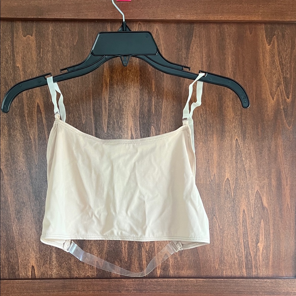 Body Wrappers Cream Camisole Top